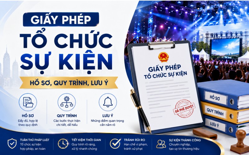 Giấy Phép Tổ Chức Sự Kiện