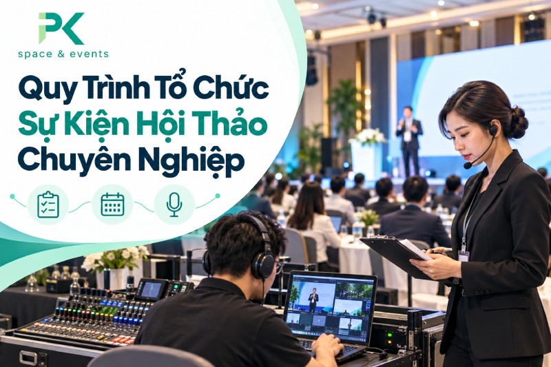 Quy Trình Tổ Chức Sự Kiện Hội Thảo Chuyên Nghiệp